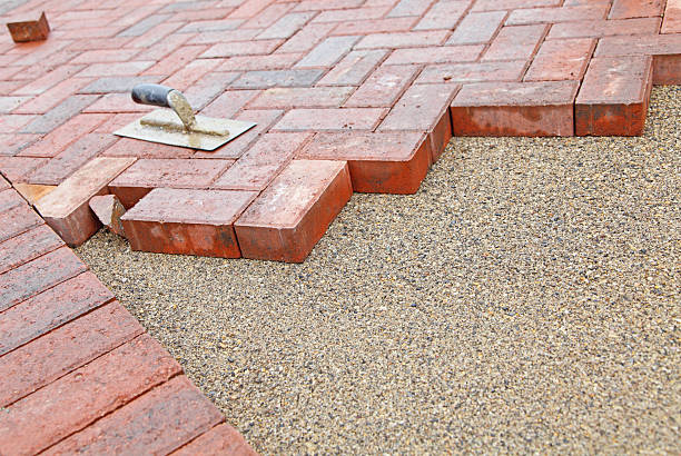 Residential Paver Driveway in Burlington, WI